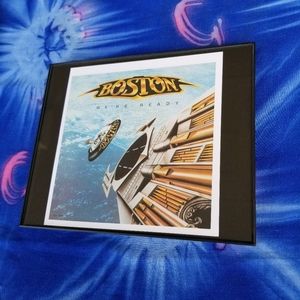Boston Band 1970s Bands Rock and Roll Sci Fi Retro Wall Decor Space Age
